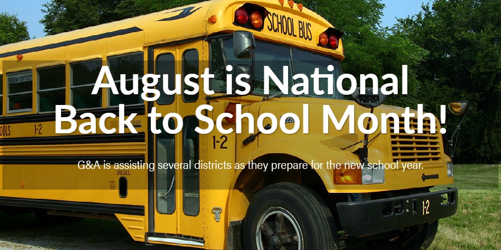 August is National Back to School Month!